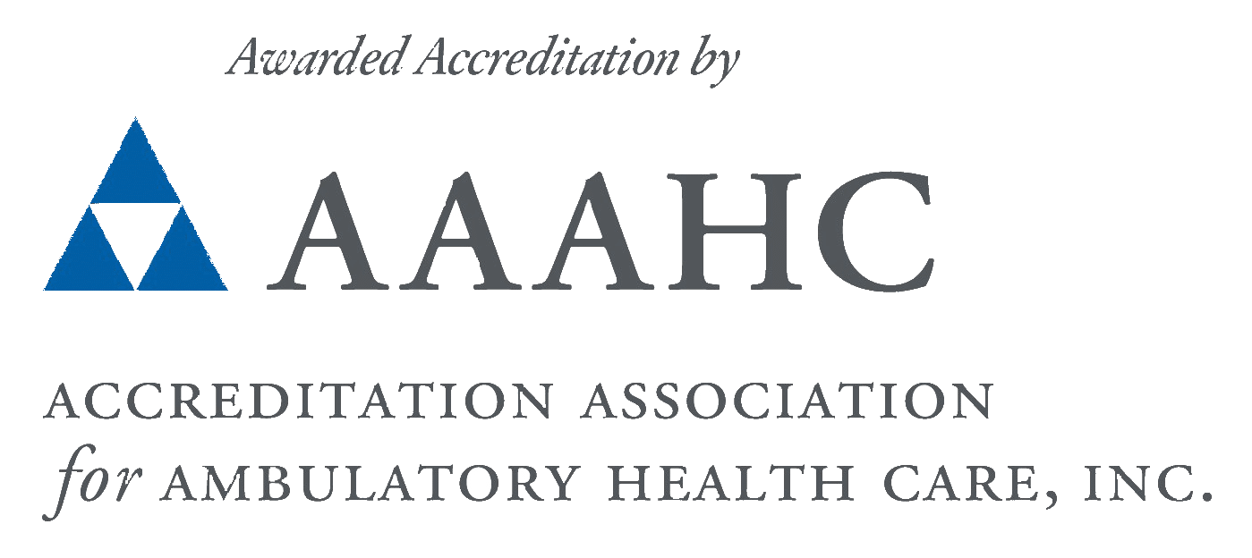 Award Accreditation by AAAHC Accreditation Association for Ambulatory Health Care, Inc.